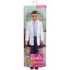 Mattel Barbie Doll - DENTIST KEN (White Coat, Toothbrush, Blue Pants & Black Shoes) GJL66