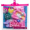 Mattel Barbie Doll Fashion Pack- JURASSIC WORLD PACK #3 (I Love Dinosaurs Shirt, Purple Boots) GRD6