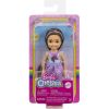 Mattel - Barbie Doll - CLUB CHELSEA (Brunette Hair - 6-inch)(Unicorn Tie-Dye Purple Dress) GXT39