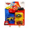 Mattel - Disney Pixar Cars Metal Mini Racers - DINOCO WRAPS 3-PACK (McQueen, Sally & Ramirez) GKG21