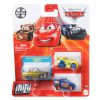 Mattel Disney Pixar Cars Metal Mini Racers - 3-PACK (Fab McQueen, Tex Dinoco & Cruz Ramirez) GRW25 (