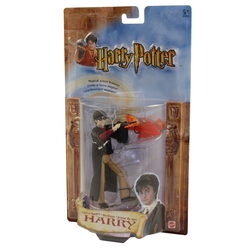 Mattel - Harry Potter Action Figure - CAST-A-SPELL HARRY POTTER (5 inch ...