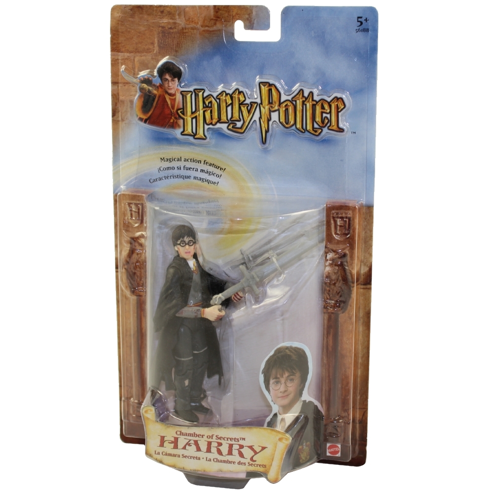 Mattel Harry Potter Action Figure Chamber Of Secrets Harry 5 Inch Mint Sell2bbnovelties 5202