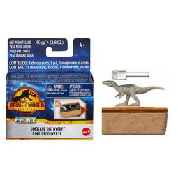 Mattel Jurassic World Dominion - Dinosaur Discovery Mini Figure - BARYONYX (Mint)