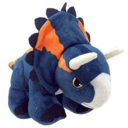 Mattel - Jurassic World Dominion Plush Stuffed Animal with SOUND - NASUTOCERATOPS (8 inch) HMB53 (Mi