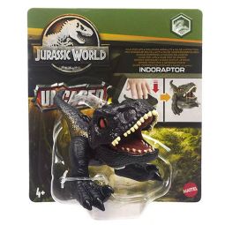 Mattel - Jurassic World Uncaged Wild Pop Ups - INDORAPTOR (3 inch) HLN92 (Mint)