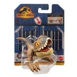 Mattel - Jurassic World Dominion Uncaged Wild Pop Ups - TYRANNOSAURUS REX (3 inch) HFR11 (Mint)