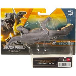 Mattel - Jurassic World Dinosaur Figure - Dino Trackers Danger Pack - NOTHOSAURUS (7 inch) HLN53 (Mi