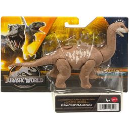 Mattel - Jurassic World Dinosaur Figure - Dino Trackers Danger Pack - BRACHIOSAURUS (7 inch) HLN52 (