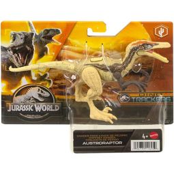 Mattel - Jurassic World Dinosaur Figure - Dino Trackers Danger Pack - AUSTRORAPTOR (7 inch) HLN50 (M