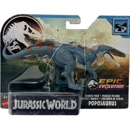 Mattel Jurassic World Epic Evolution Danger Pack Figure - POPOSAURUS (7 inch) (Mint)