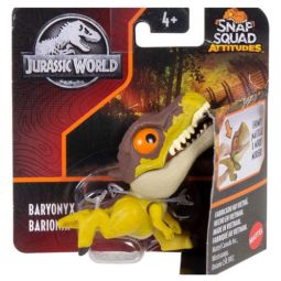 Mattel - Jurassic World Snap Squad Attitudes - BARYONYX (2.5 inch) GYN45 (Mint)