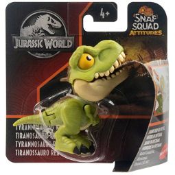 Mattel - Jurassic World Snap Squad Attitudes - TYRANNOSAURUS REX (2.5 inch) HCM17 (Mint)