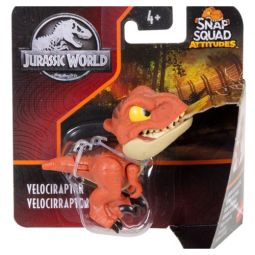 Mattel - Jurassic World Snap Squad Attitudes - VELOCIRAPTOR (2.5 inch) HBX51 (Mint)