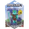 Mattel - Minecraft Craft-A-Block Action Figure - DROWNED ZOMBIE (3.5 inch) GTP17 (Mint)