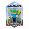 Mattel - Minecraft Craft-A-Block Action Figure - UNDERWATER STEVE (3.5 inch) GTP21 (Mint)
