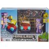 Mattel - Minecraft Mini Figure Playset - ENCHANTING ROOM (Includes 1 Figure, 5 Accessories & More) (