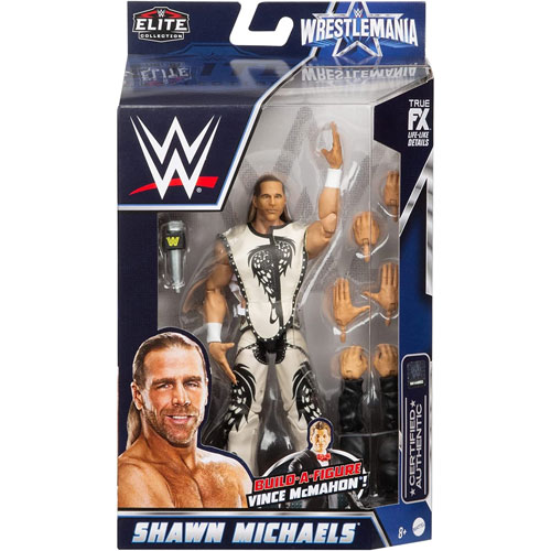 Mattel - Wwe Elite Collection Wrestlemania Action Figure - Shawn 