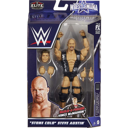 Mattel - WWE Elite Collection Wrestlemania Action Figure - 'STONE COLD ...