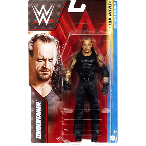 Mattel - WWE Top Picks Posable Action Figure - UNDERTAKER (6 inch ...