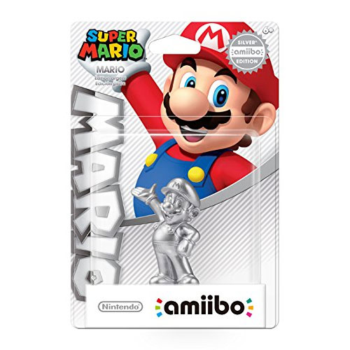 silver mario amiibo value