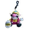 Nintendo 64 Plush Stuffed Beanbag Keychain Clip - WARIO [3.5 inch] (Mint)