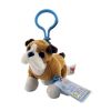 Webkinz Virtual Pet Plush - Kinz Klip - BULL DOG (3.5 inch) (Mint - Unused Code)