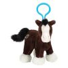 Webkinz Virtual Pet Plush - Kinz Klip - CLYDESDALE (4.5 inch) (Mint - Unused Code)