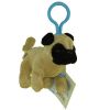 Webkinz Virtual Pet Plush - Kinz Klip - PUG (4.5 inch) (Mint - Unused Code)