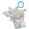 Webkinz Virtual Pet Plush - Kinz Klip - VELVETY ELEPHANT (4.5 inch) (Mint - Unused Code)