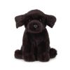 Webkinz Virtual Pet Plush - Small Signature - BLACK LAB (8 inch) (Mint - Unused Code)