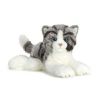 Webkinz Virtual Pet Plush - Small Signature - GREY TABBY CAT (10 inch) (Mint - Unused Code)