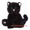 Webkinz Virtual Pet Plush - BLACK CAT (7 inch) (Mint - Unused Code)