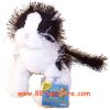 Webkinz Virtual Pet Plush - BLACK & WHITE CAT (7 inch) (Mint - Unused Code)