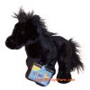 Webkinz Virtual Pet Plush - BLACK STALLION (Friesian) (8.5 inch) (Mint - Unused Code)