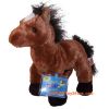 Webkinz Virtual Pet Plush - BROWN ARABIAN HORSE (8.5 inch) (Mint - Unused Code)