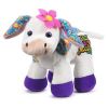 Webkinz Virtual Pet Plush - Rockerz - PEACE LOVE & MOOSIC COW (9 inch) (Mint - Unused Code)