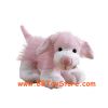 Webkinz Virtual Pet Plush - PINK & WHITE DOG (7 inch) (Mint - Unused Code)