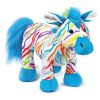 Webkinz Virtual Pet Plush - RAINBOW ZEBRA (Mint - Unused Code)