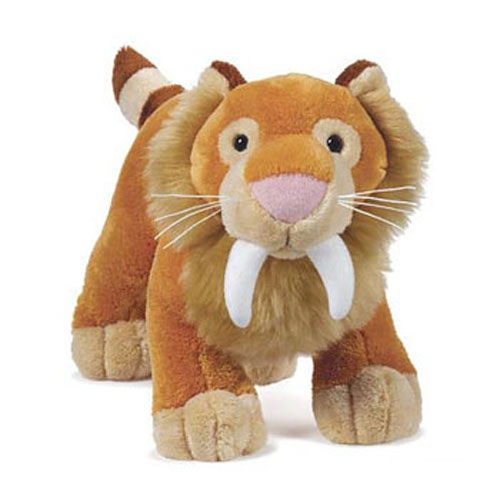 sabertooth plush