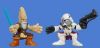 Star Wars - Saga 2 - Galactic Heroes Figures - Ki-Adi Mundi & Commander Bacara (New & Mint)