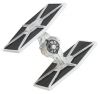 Star Wars - Revenge of the Sith (ROTS) - Titanium Figure - TIE Fighter (white) (New & Mint)