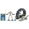 Star Wars - 2011 Clone Wars - Deluxe Figure - Attack Cycle w/General Grievous (New & Mint)