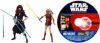 Star Wars - 2010 Clone Wars - Action Figures - Plo Koon & Ahsoka Tano (New & Mint)