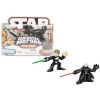 Star Wars - Saga 2 - Galactic Heroes Figures - Darth Vader & Luke Jedi (New & Mint)