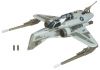 Star Wars - 2009 Clone Wars - Vehicle Figure - ARC-170 Fighter (Shadow) (New & Mint)