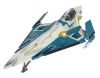 Star Wars - Clone Wars - Vehicle Figure - Jedi Starfighter (Green) (New & Mint)