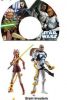 Star Wars - 2010 Clone Wars - DVD Set #2 Brain Invaders (Ahsoka & Clone Trooper Scythe) (New & Mint)