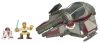 Star Wars - 2009 Legacy - Galactic Heroes Figures - Obi-Wan's Jedi Starfighter (New & Mint)