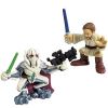 Star Wars - Revenge of the Sith (ROTS) - Galactic Heroes Figures - Obi-Wan Kenobi and General Grievo